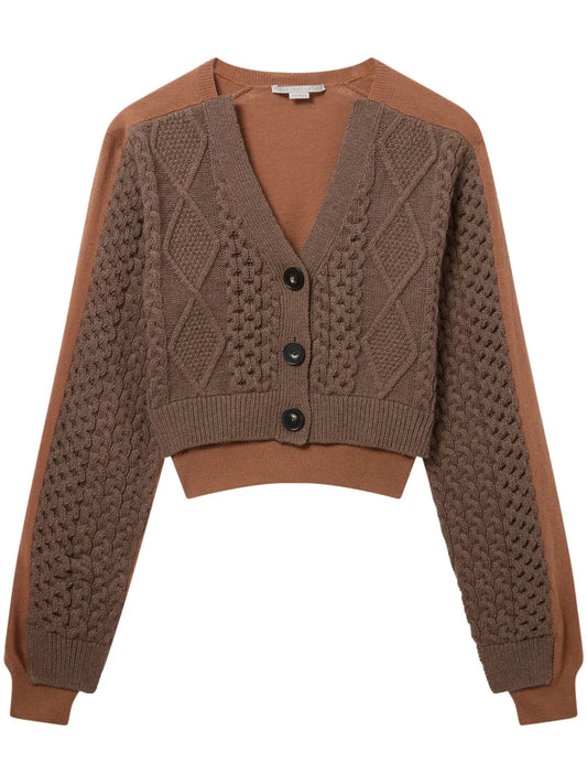 Cable-Knit Cardigan