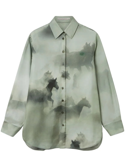 Horse-Print Shirt