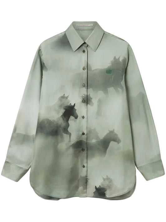 Horse-Print Shirt