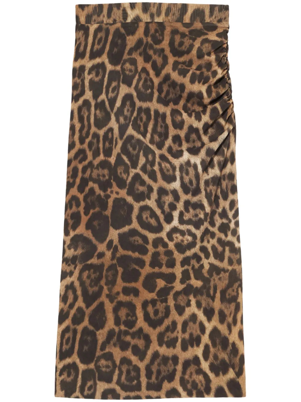 Leopard Mesh Skirt
