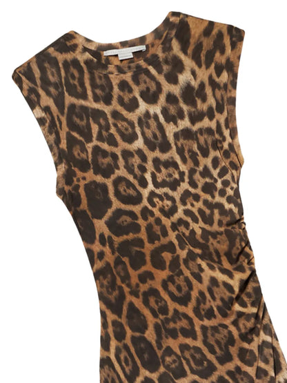 Leopard-Print Dress