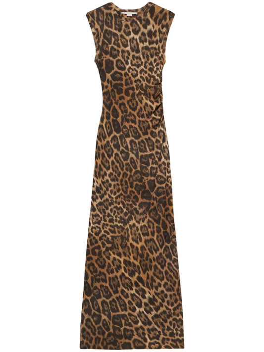 Leopard-Print Dress