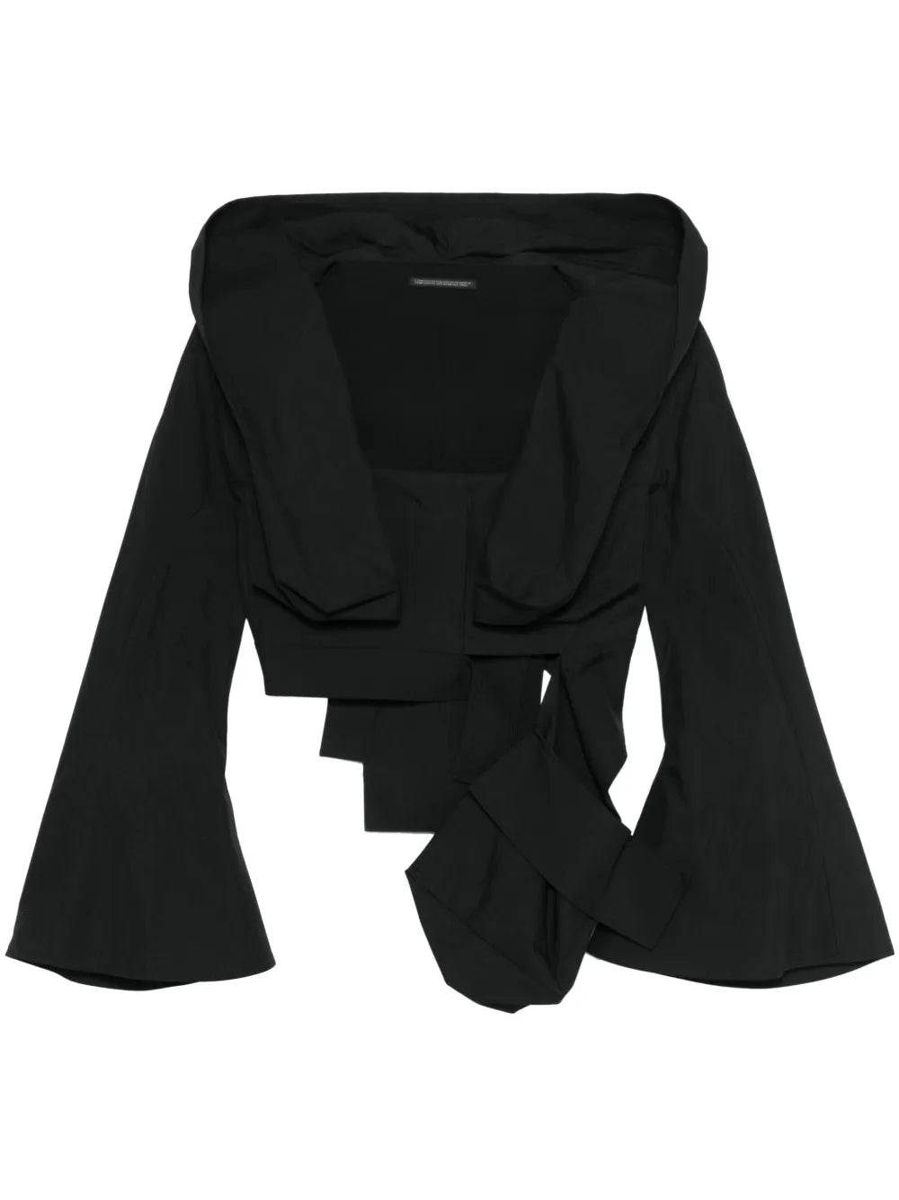 Hooded Cropped Jacket