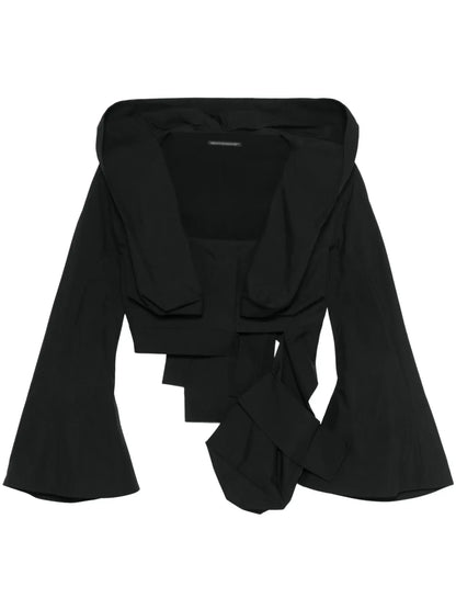 Hooded Cropped Jacket