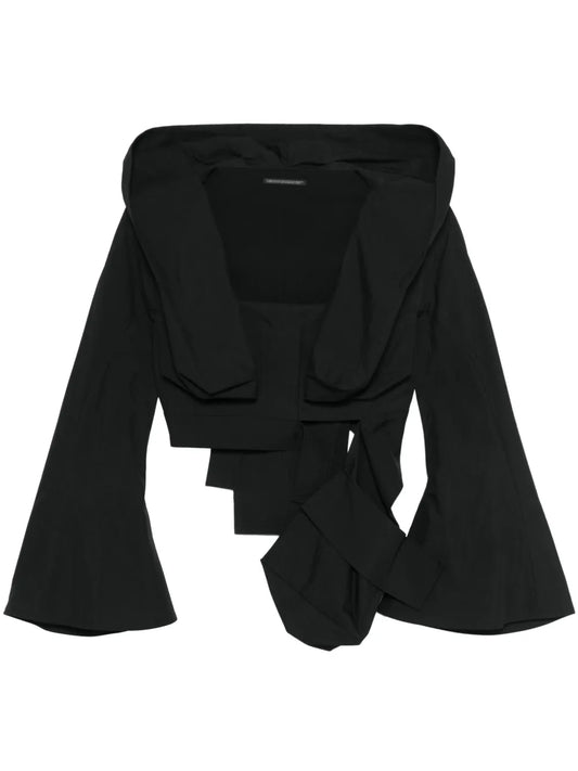 Hooded Cropped Jacket