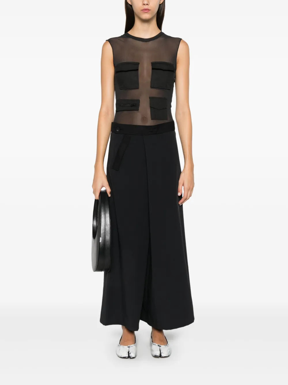 Drop-Crotch Trousers