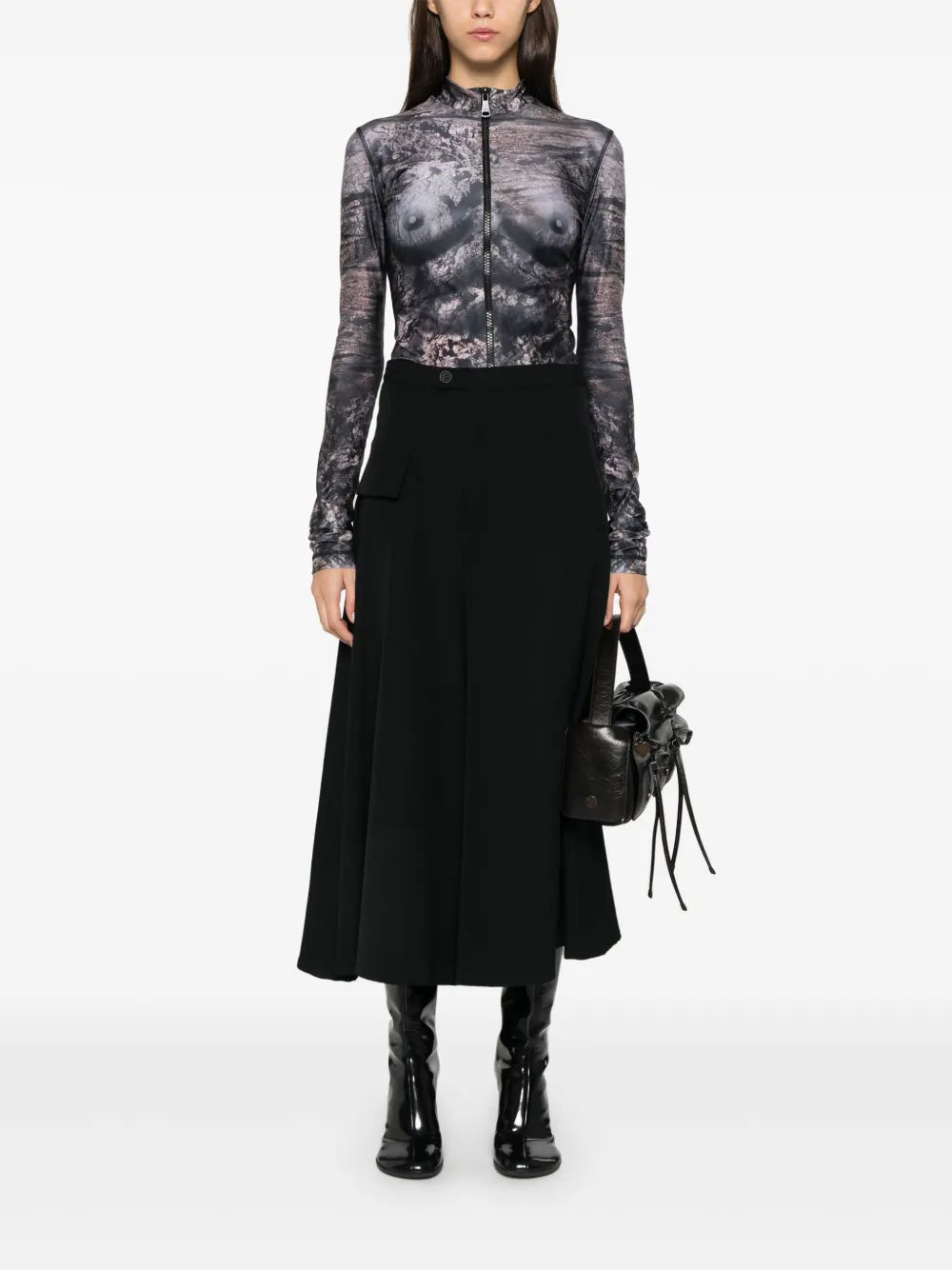 Drop-Crotch Trousers