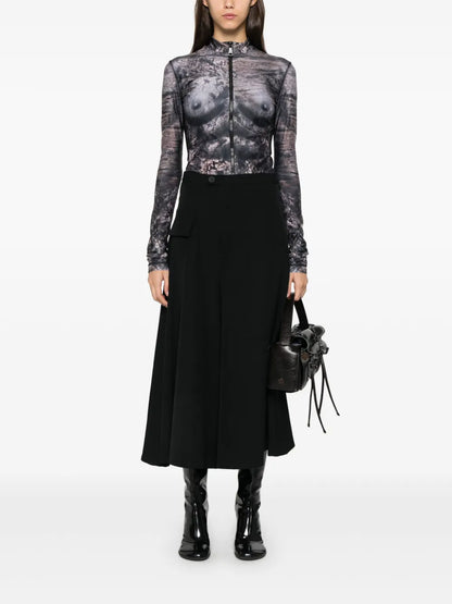 Drop-Crotch Trousers