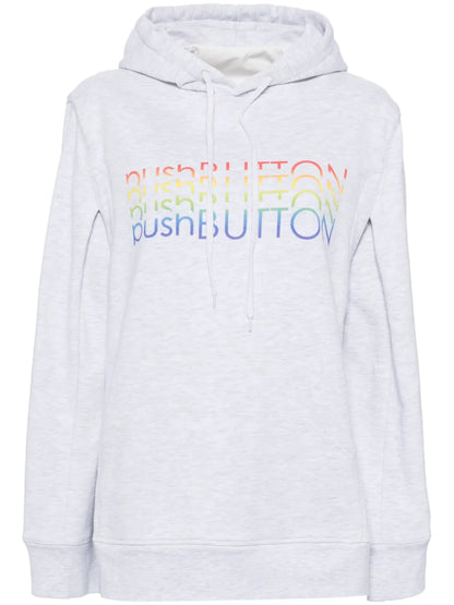 Logo-Print Cotton Hoodie