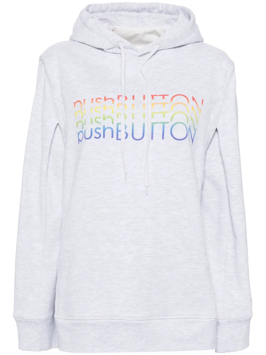 Logo-Print Cotton Hoodie
