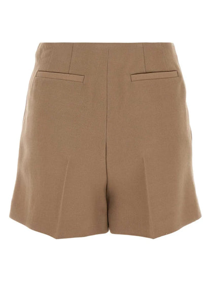 Cappuccino Wool Pant-Skirt