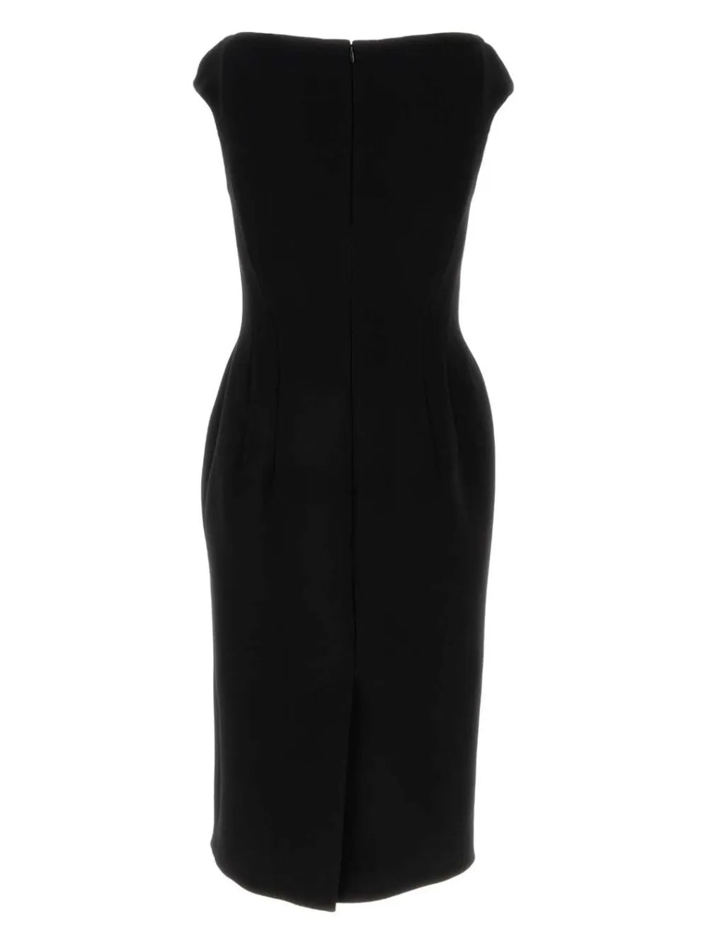 Virgin Wool Midi Dress