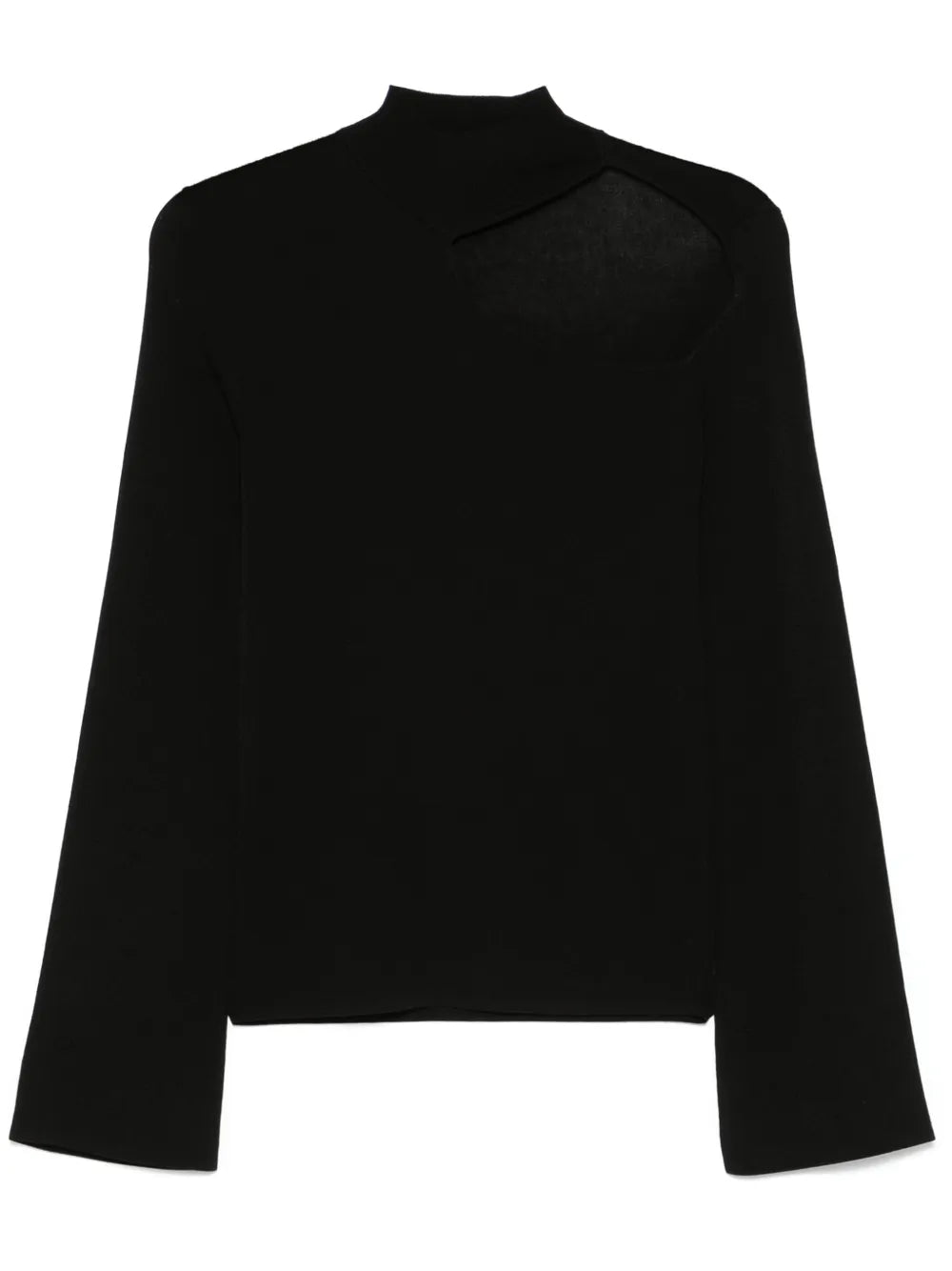 Cut-Out Knitted Top