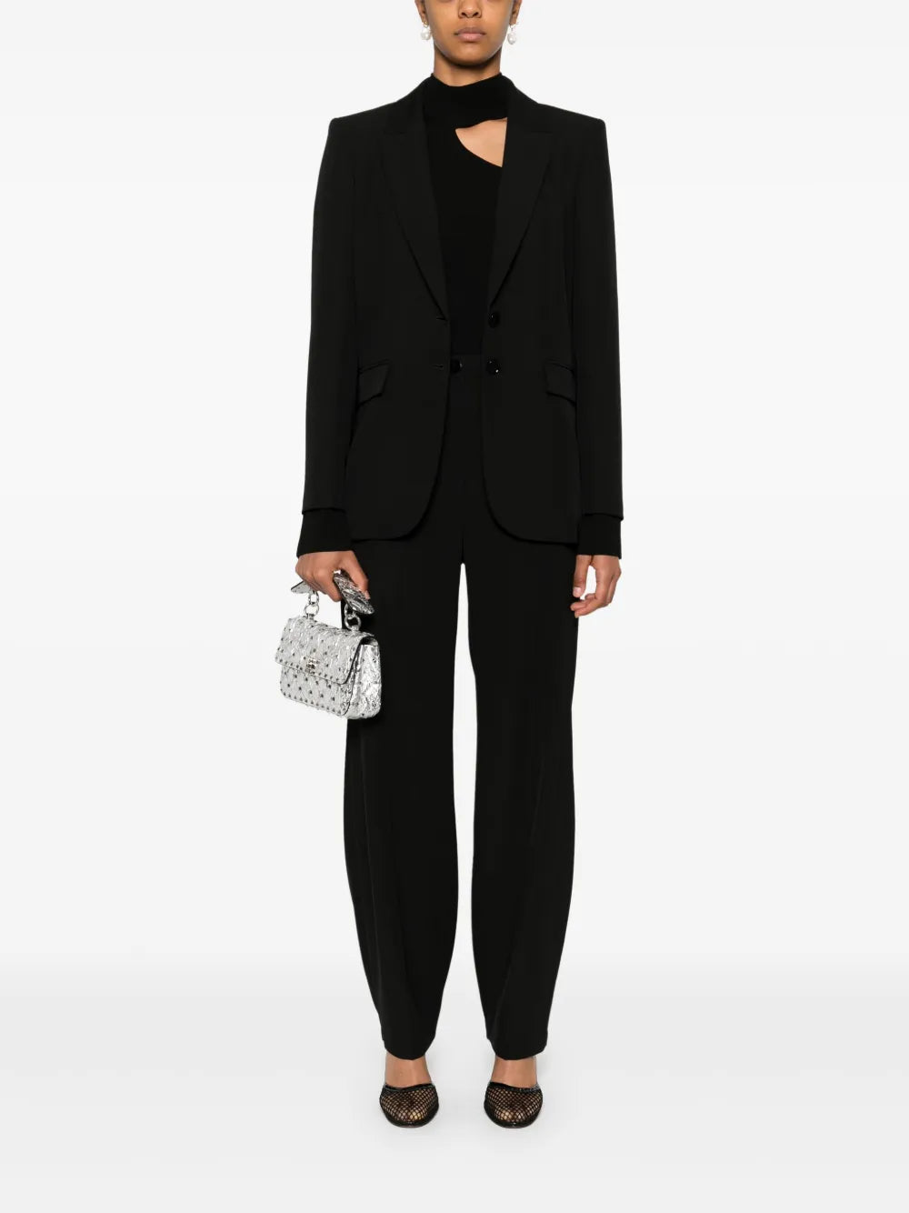 Cut-Out Knitted Top