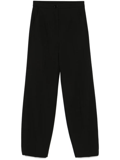 Tapered-Leg Trousers
