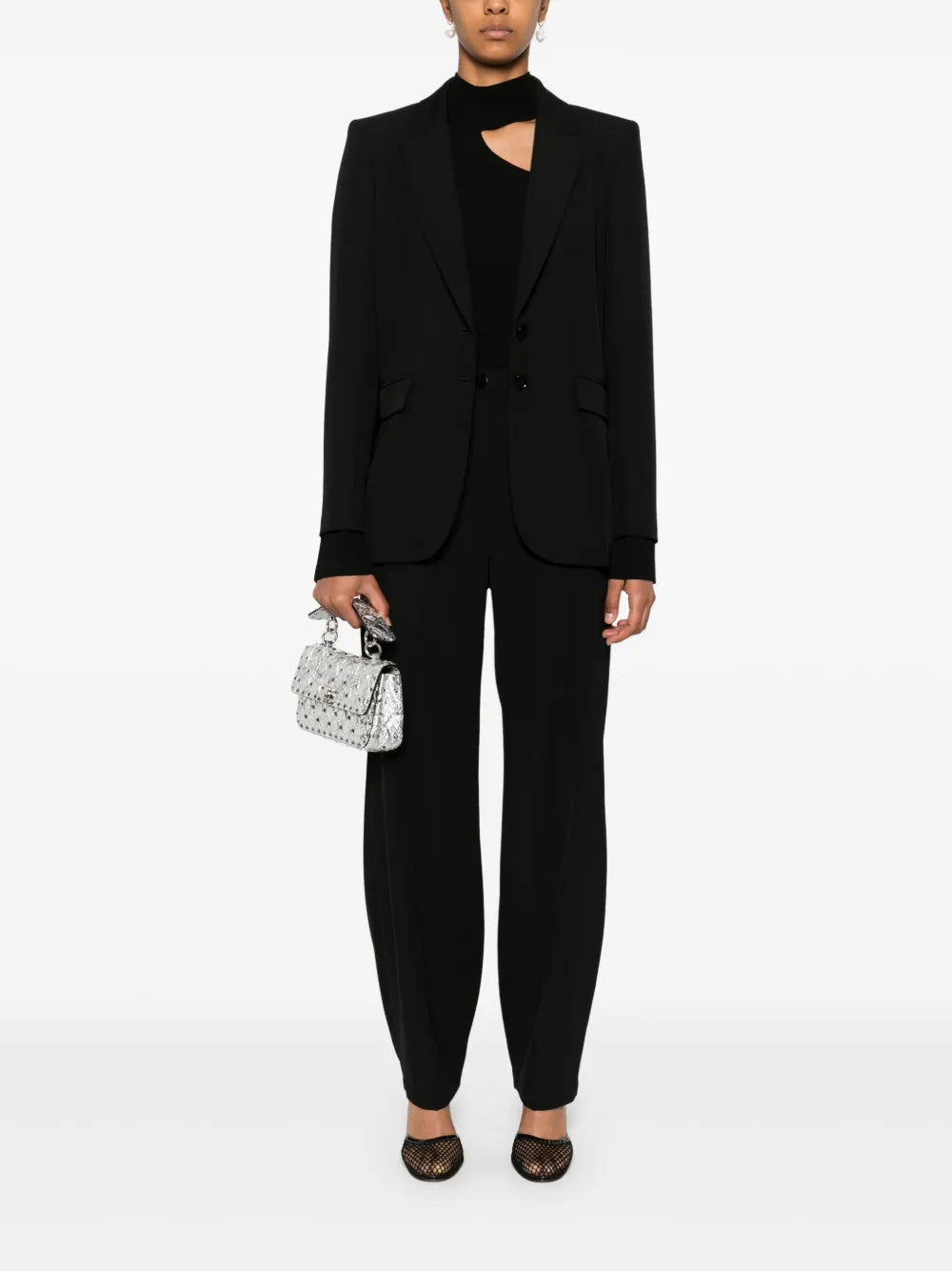 Tapered-Leg Trousers