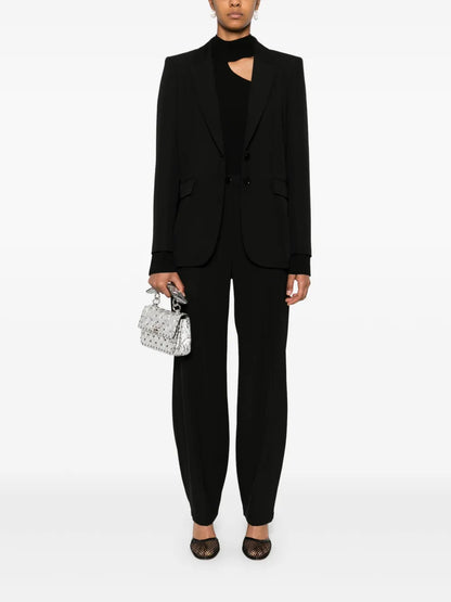 Tapered-Leg Trousers