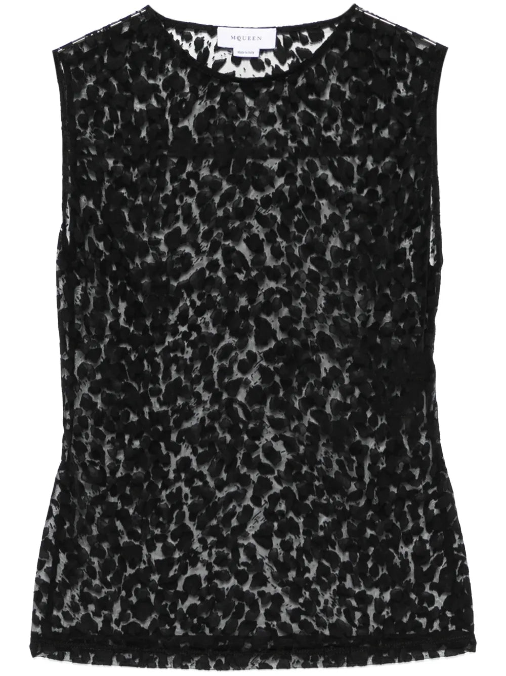 Leopard-Patterned Top
