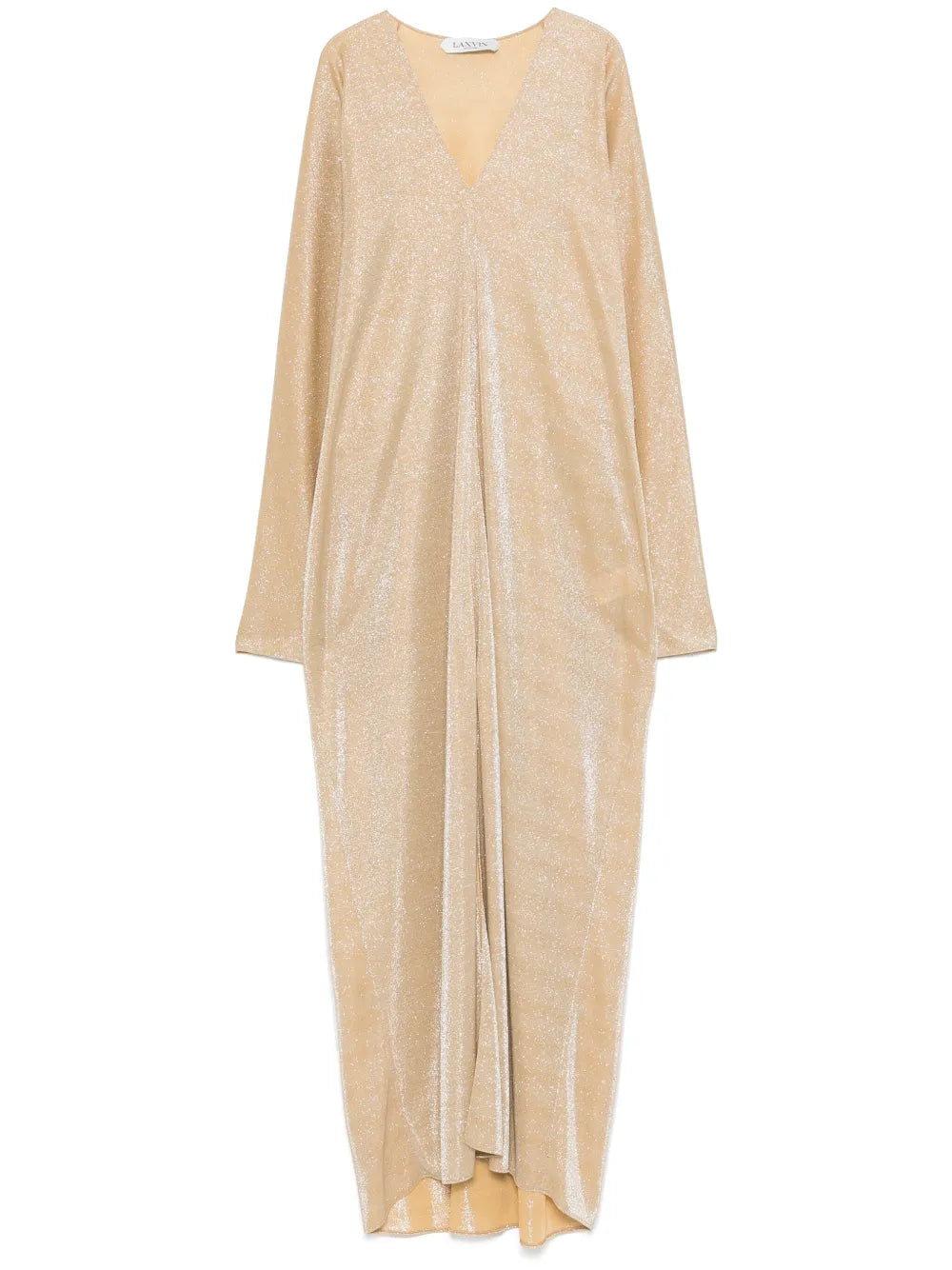 Glitter-Detail Maxi Dress