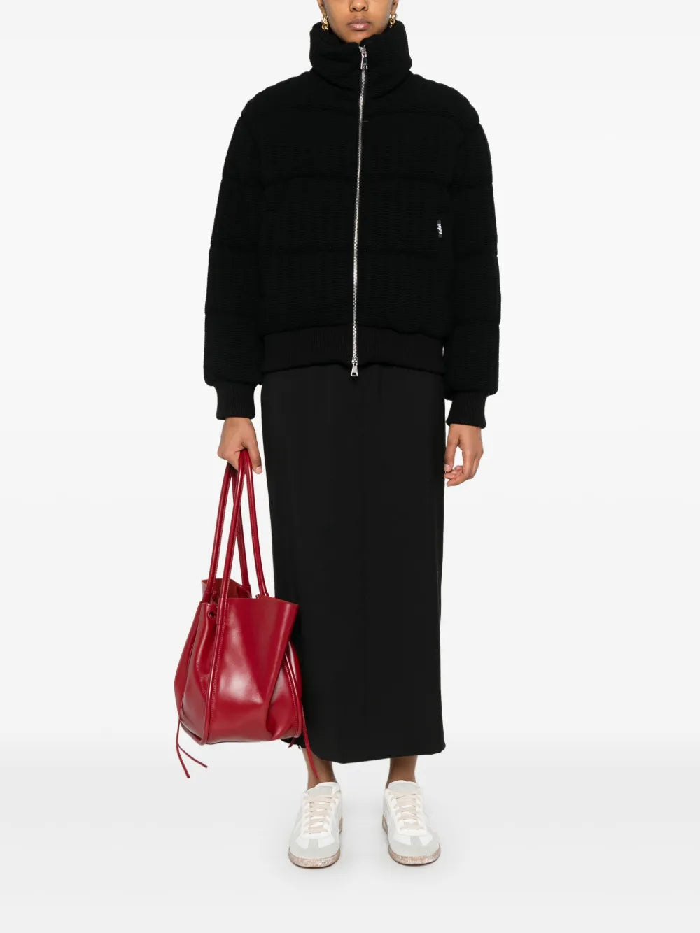 Knitted Puffer Jacket