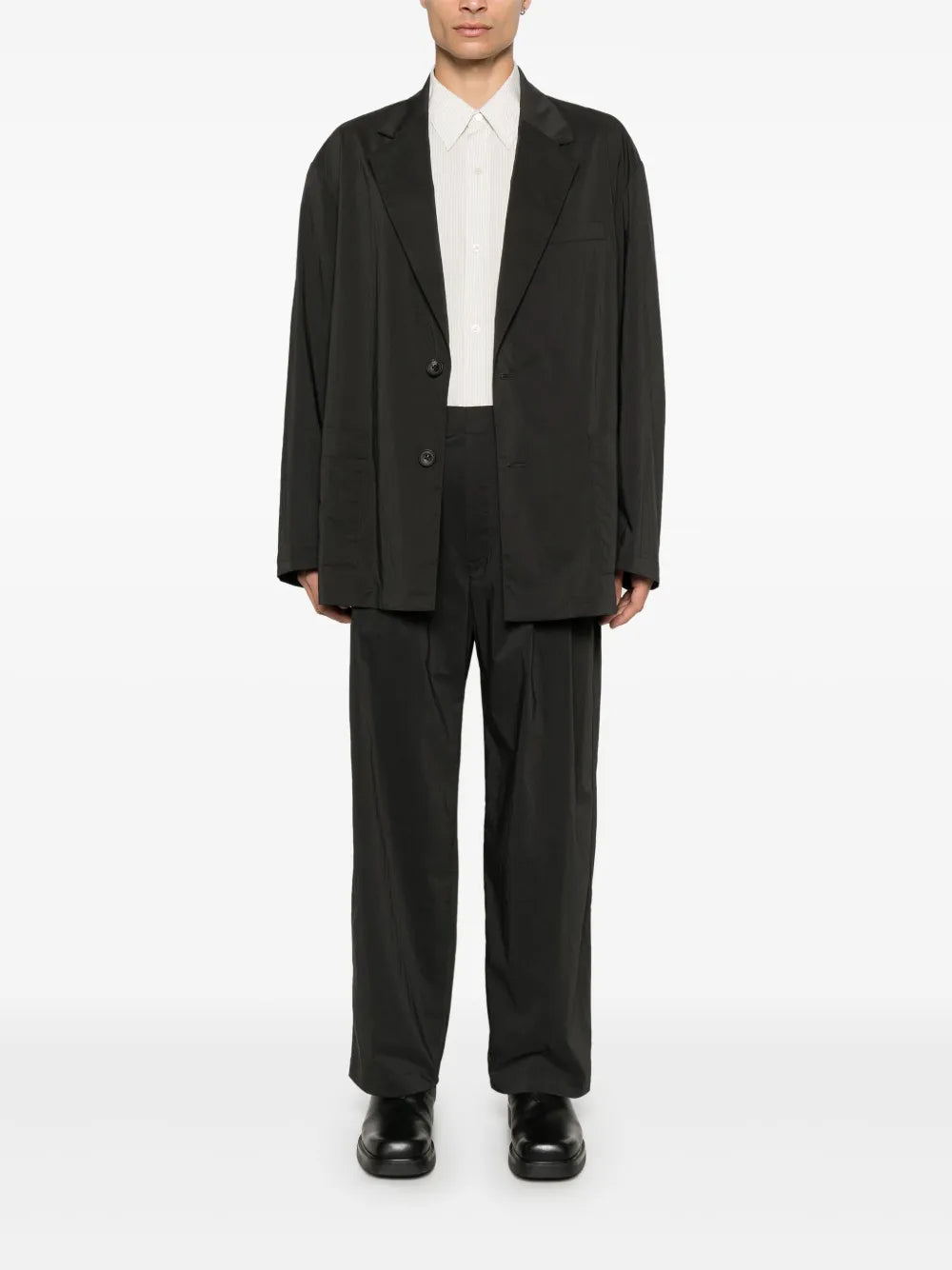 Pleat-Detail Trousers