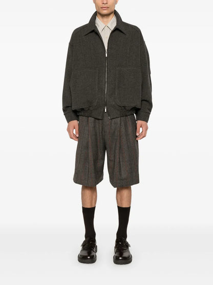 Check-Pattern Shorts