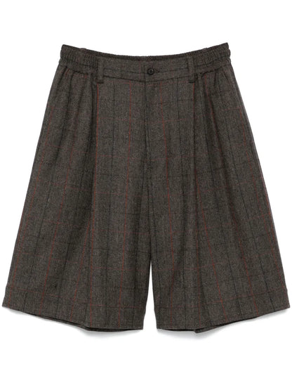 Check-Pattern Shorts