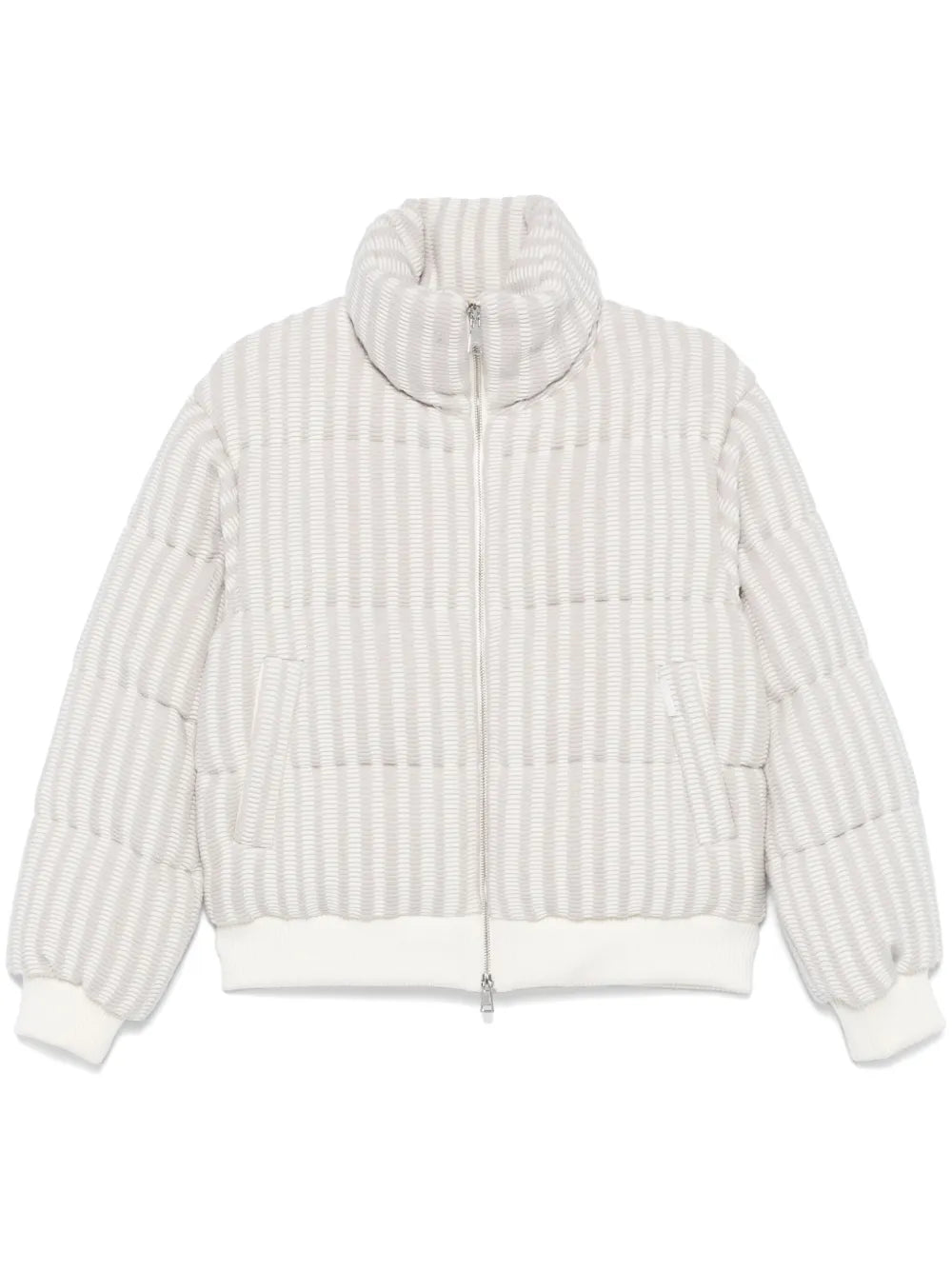 Knitted Puffer Jacket