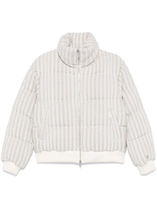 Knitted Puffer Jacket
