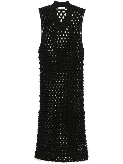 Crochet Midi Dress
