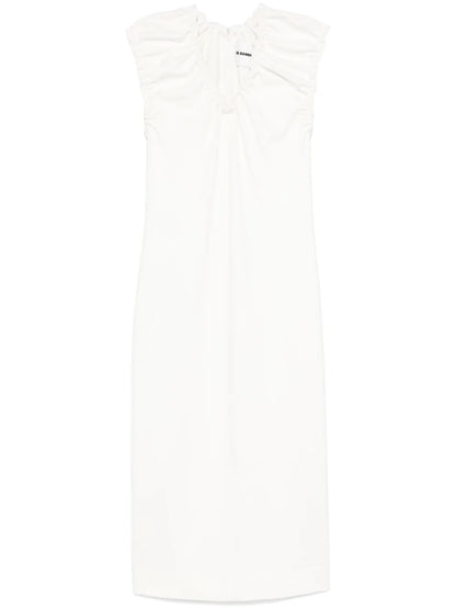 Gathered Midi Dress