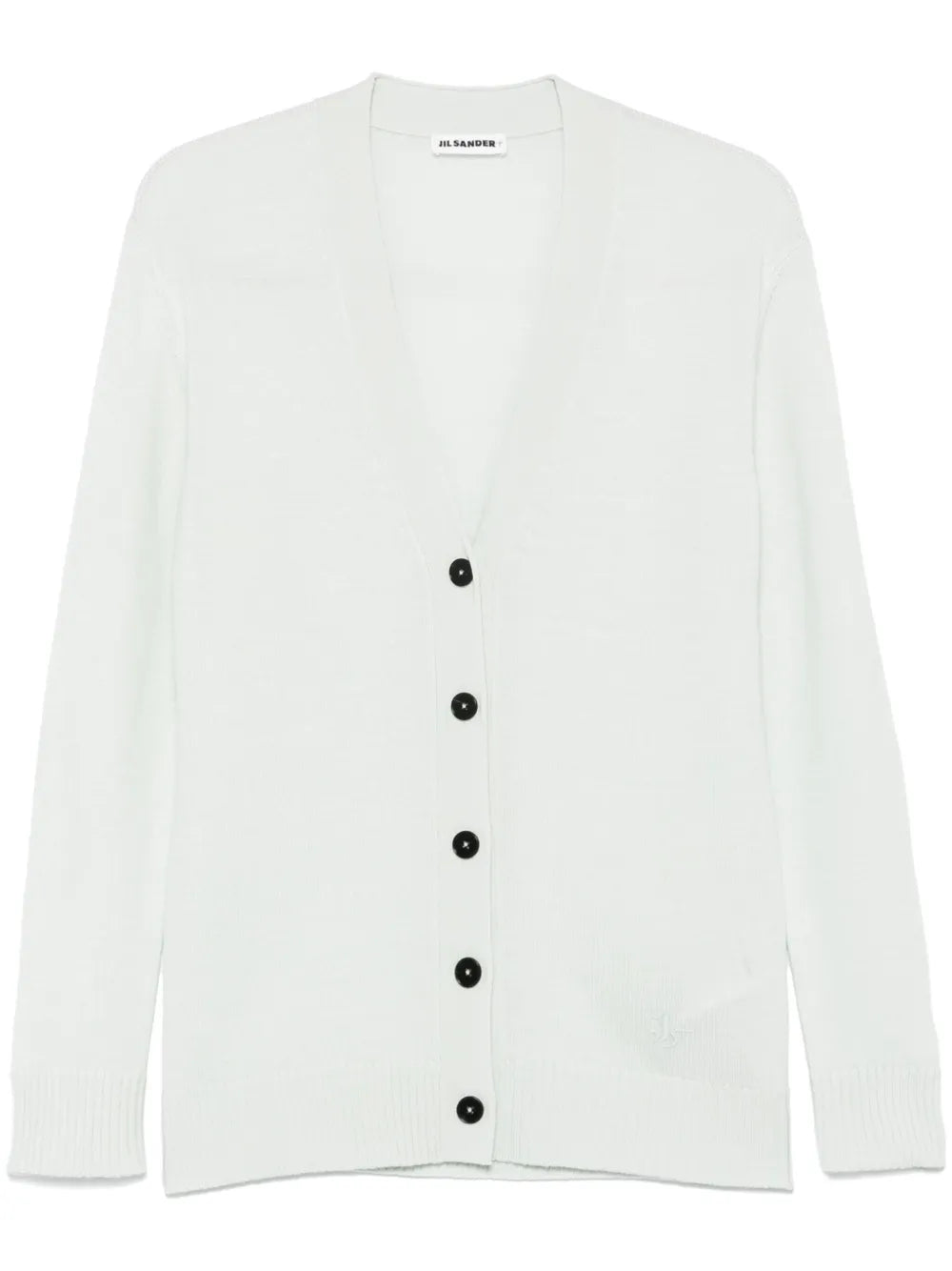 Logo-Embroidered Cardigan