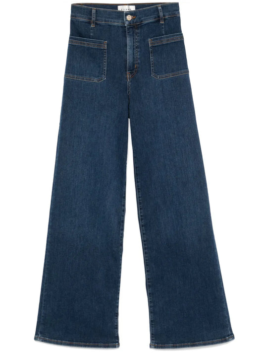 Le Slim Palazzo Jeans