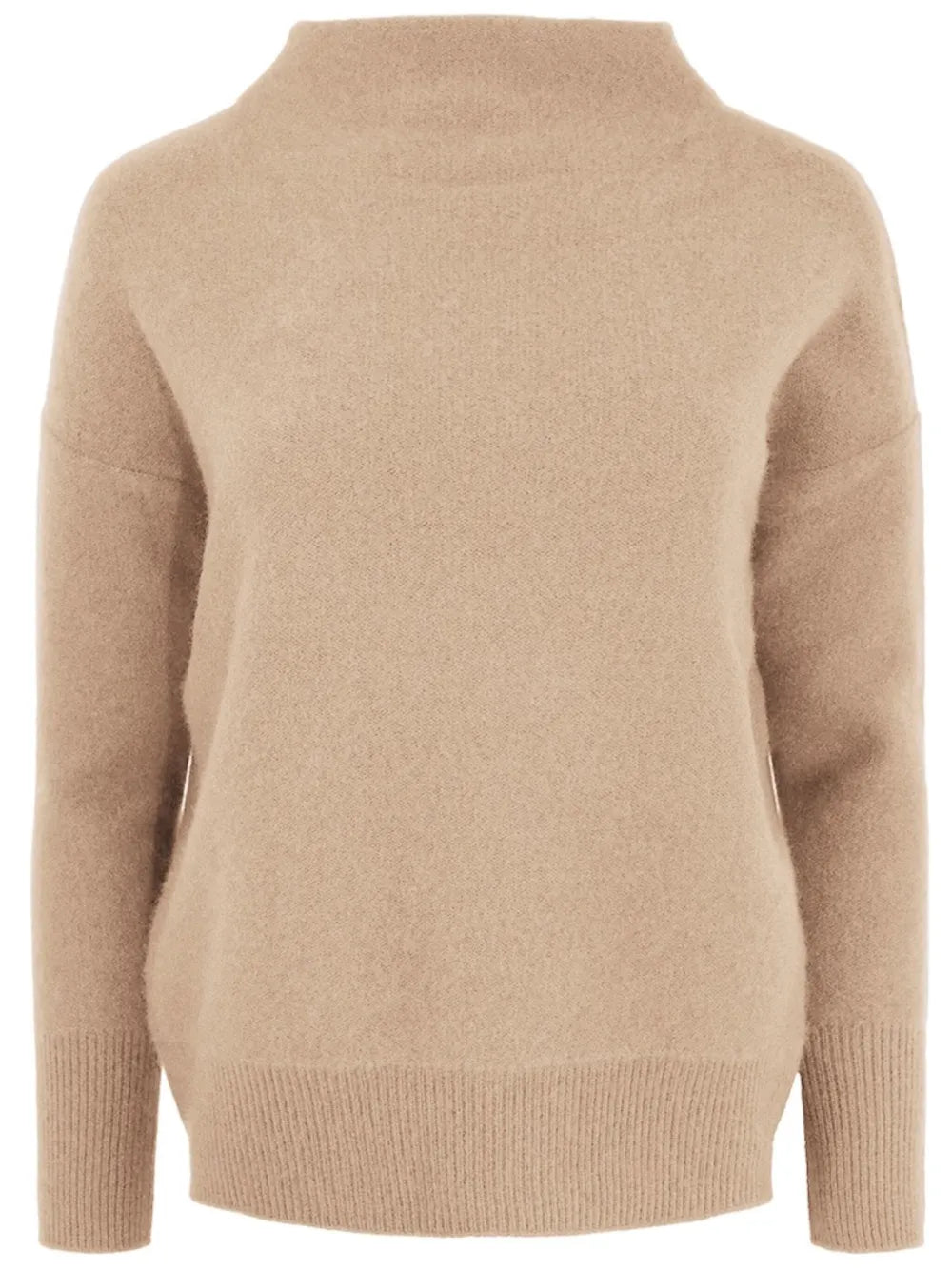 Funnel-Neck Cashmere Jumper