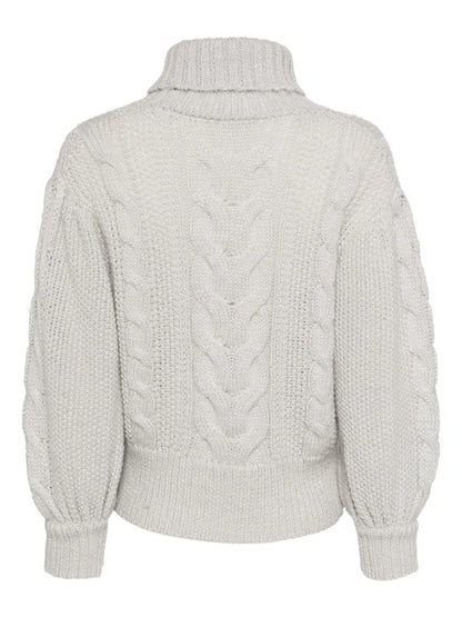 Cable-Knitted Jumper