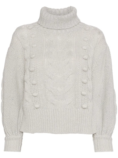 Cable-Knitted Jumper