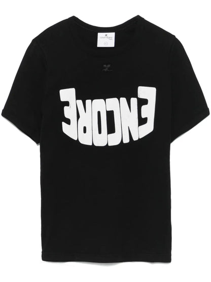 Slogan-Print T-Shirt