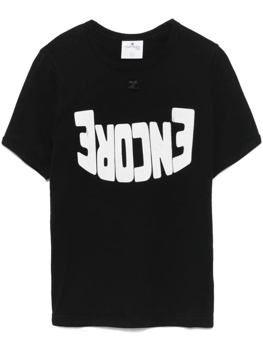 Slogan-Print T-Shirt