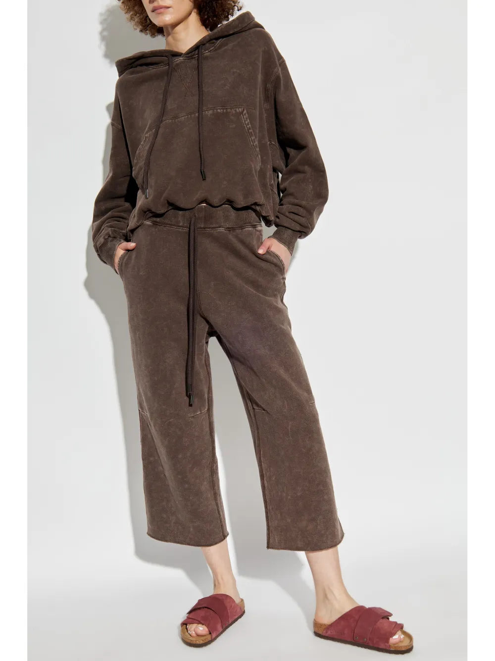 Cotton Flared Trousers