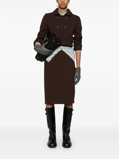 Pencil Midi Skirt