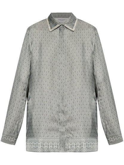 Floral-Print Shirt