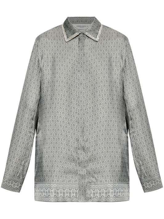 Floral-Print Shirt