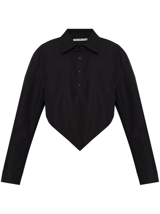 Pointed Organic-Cotton Shirt