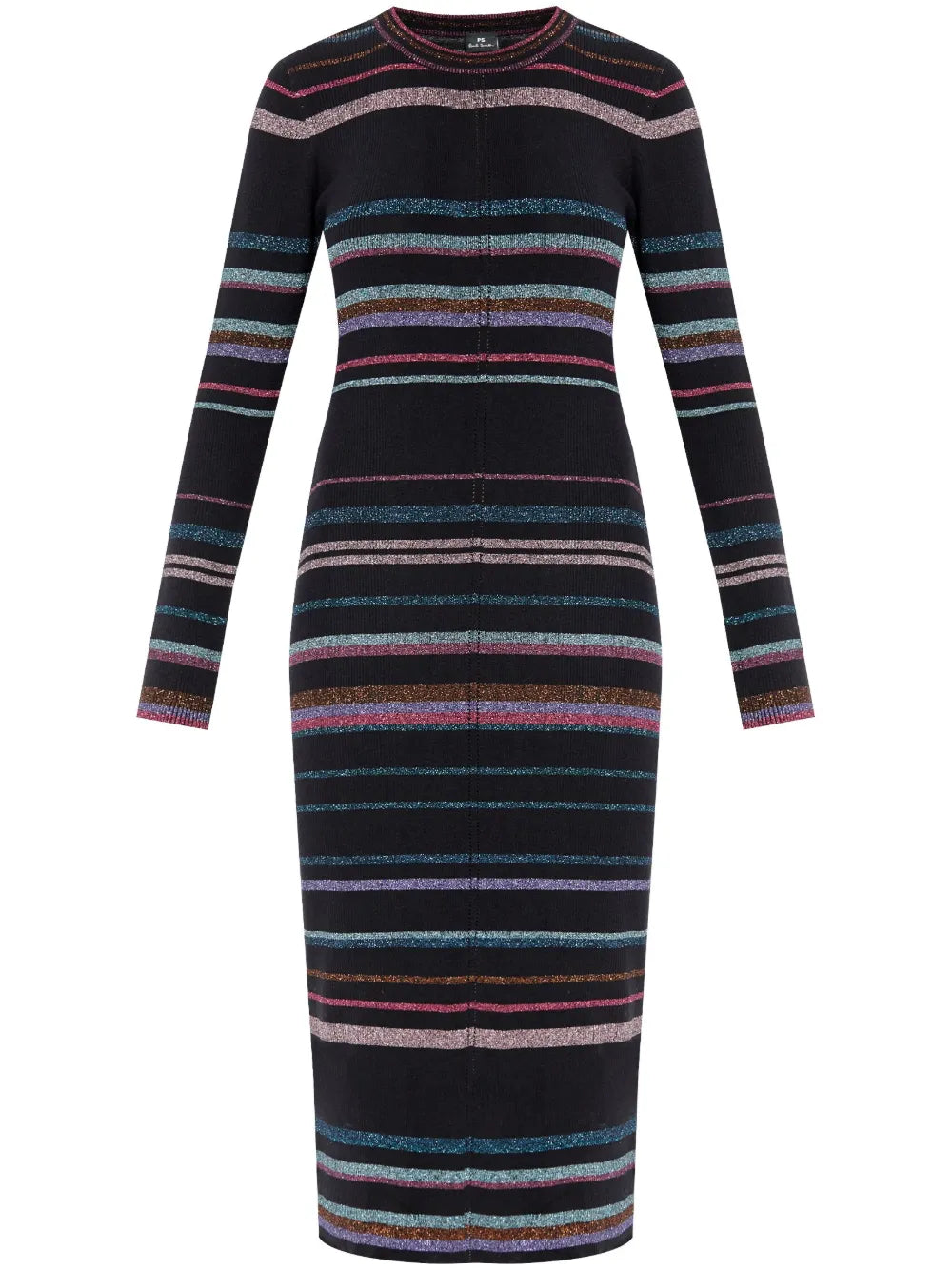 Striped Midi Dress