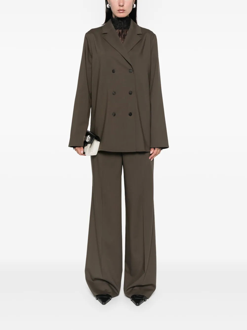 Single-Pleated Trousers