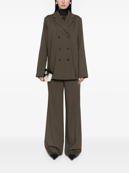 Single-Pleated Trousers