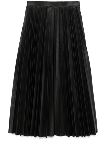 Pleated Midi Skirt