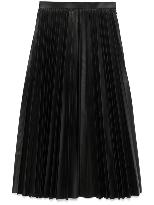 Pleated Midi Skirt
