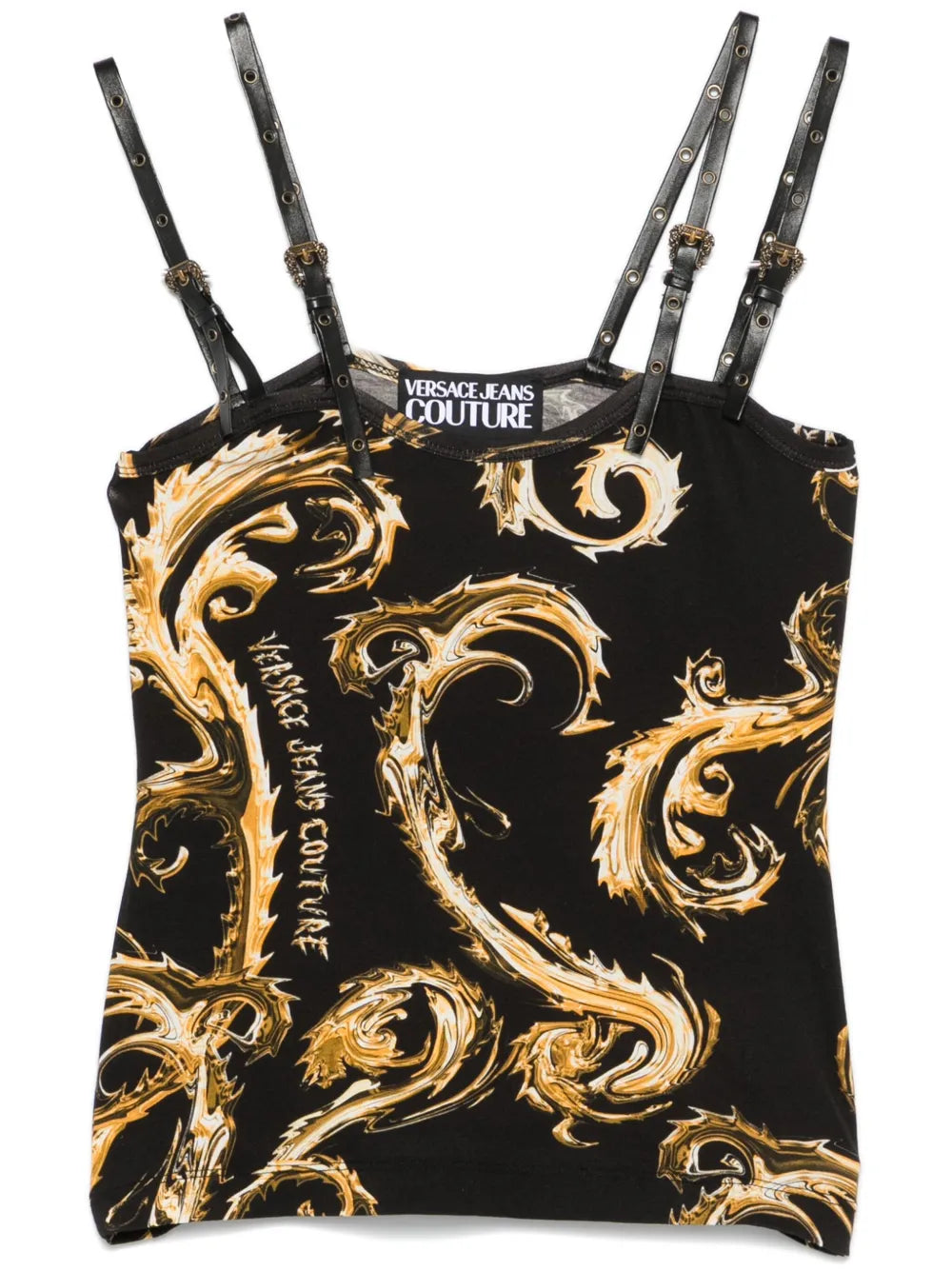 Chromo Couture-Print Top