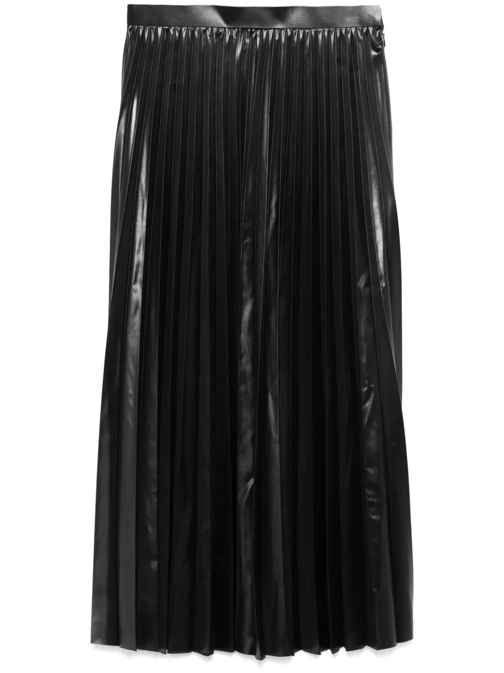Pleated Midi Skirt